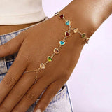 Vintage Heart Bracelet