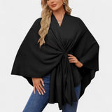 Daniela – Elegant Soft Fall Jacket with Bow