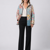 OLIVIA | Quilted Floral Patchwork Jacket Chloé