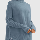 AERONWEN | RIBBED TURTLENECK KNIT JUMPER