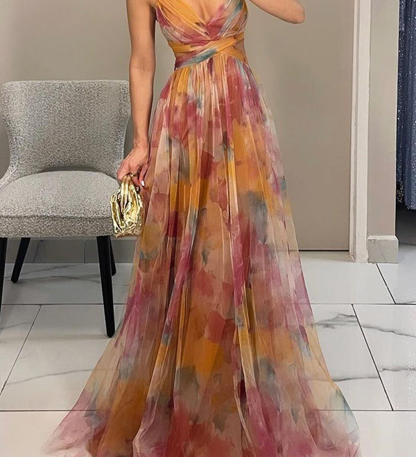 Madeline | Floral Maxi Dress for Effortless Elegance