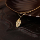 Leaf Pendant Necklace
