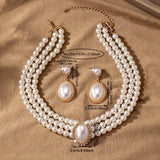 Classic Pearl Jewellery Set
