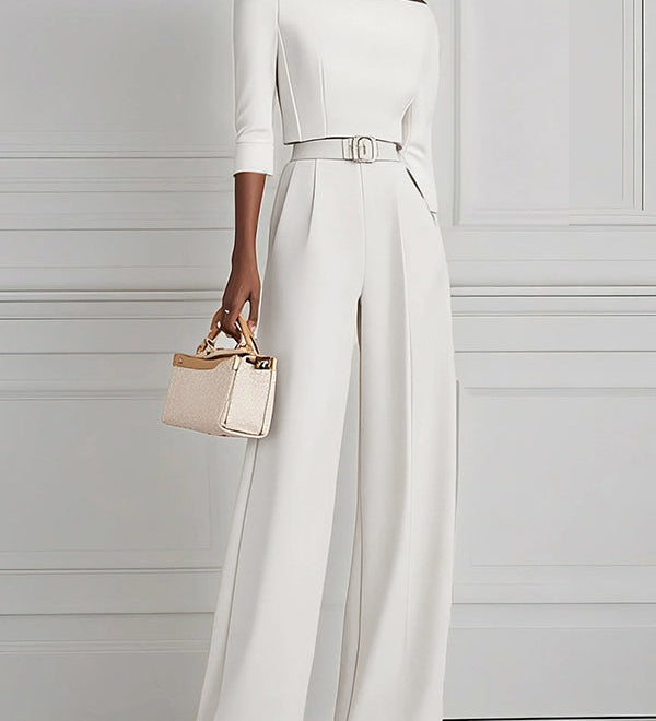 RARIANNE™ | TAILORED PLEATED TROUSERS & TOP SET