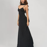 Midnight Muse Polka Maxi