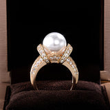 Crown Pearl Ring