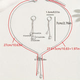 ADJUSTABLE HEART PENDANT NECKLACE & EARRINGS SET