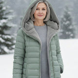 Clair | Fluffy coat lined with fleece