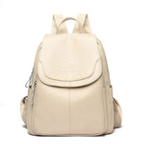 PHOEBE | SECURE LEATHER BACKPACK