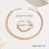 ELEGANT RHINESTONE FISH TAIL SET + FREE EARRINGS