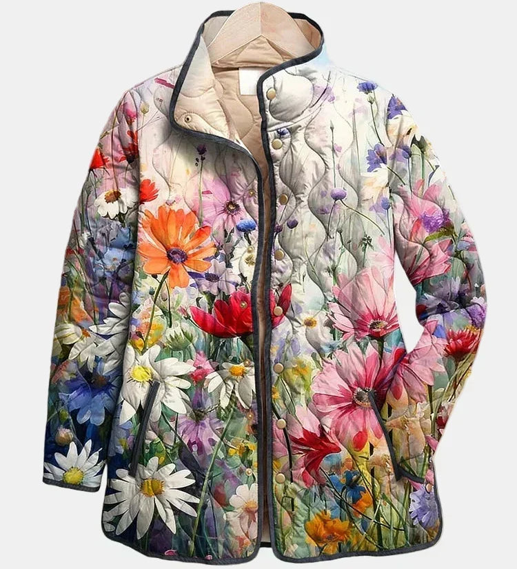 OLIVIA | Quilted Jacket Wildflower Manon
