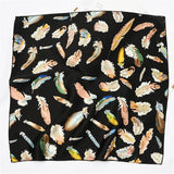 Feather Print Scarf