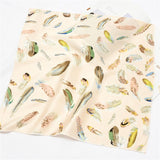 Feather Print Scarf