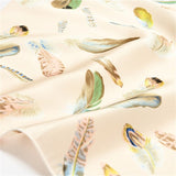 Feather Print Scarf