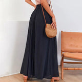 Casual Wide-Leg Trousers