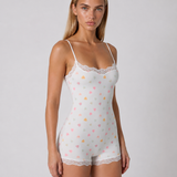 Sweetheart Lace Romper
