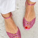 Soledad™ | Braided Gold Sandals