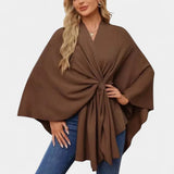 Daniela – Elegant Soft Fall Jacket with Bow