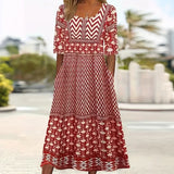 Casual Vintage Dress