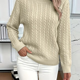 BERNILA | WINTER CABLE KNIT JUMPER