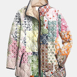 OLIVIA | Quilted Patchwork Bohemian Jacket Florence