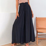 Casual Wide-Leg Trousers