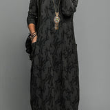 ROSAMUND | ELEGANT WINTER MAXI DRESS