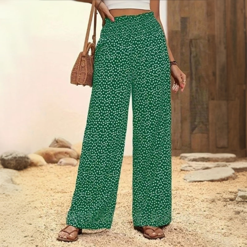 Casual Polka Dot Trousers
