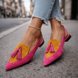 Elena | Sandals with Straps and Fringes