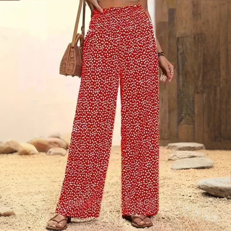 Casual Polka Dot Trousers
