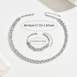 ELEGANT RHINESTONE FISH TAIL SET + FREE EARRINGS