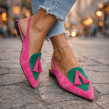 Elena | Sandals with Straps and Fringes