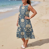 Casual Floral Print Dress