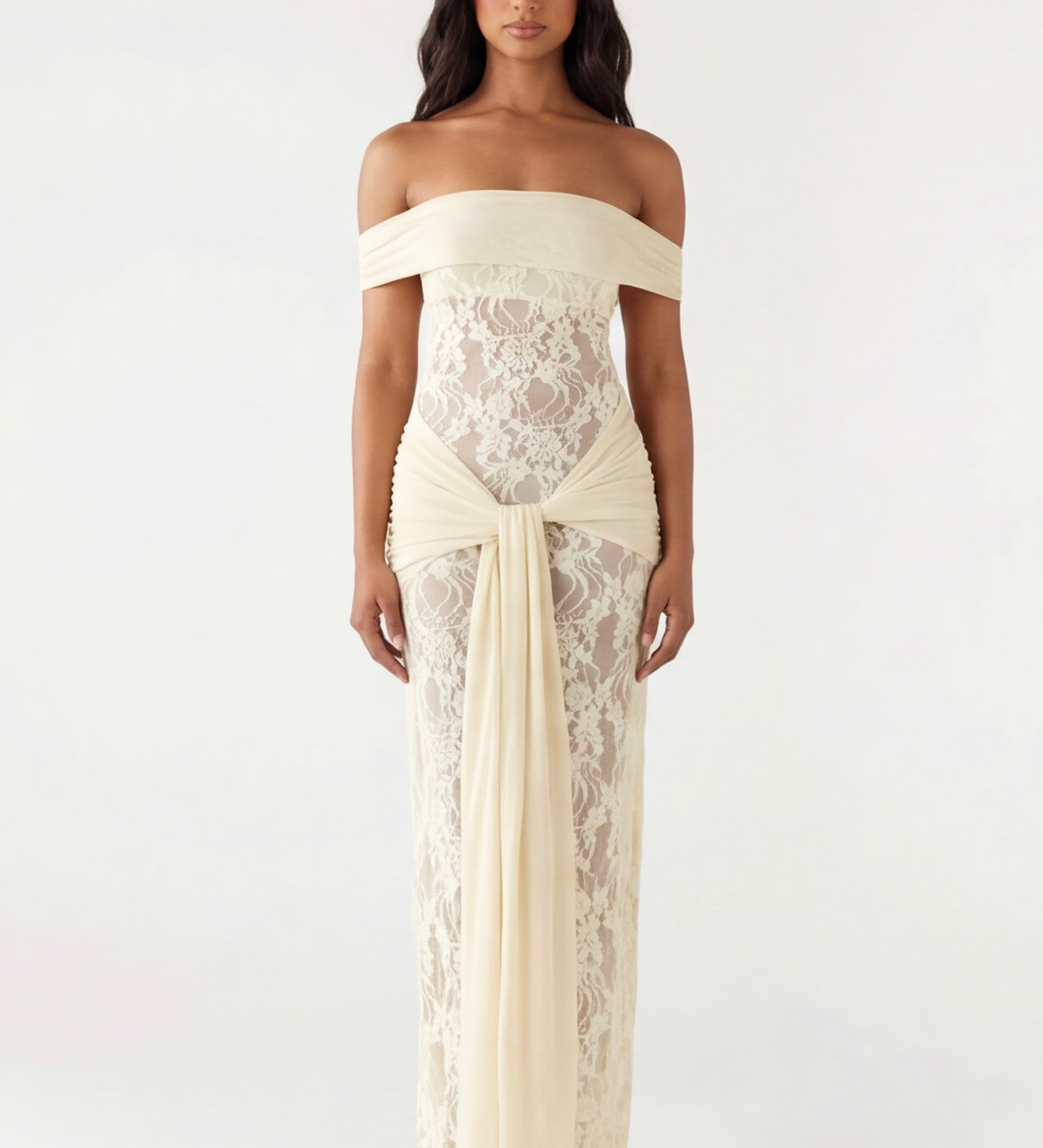 ARIA | Lace Gown Maxi