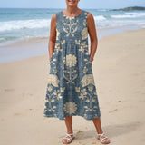 Casual Floral Print Dress