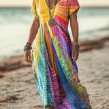 Luna | Boho dress with a summer design