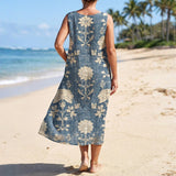 Casual Floral Print Dress
