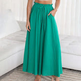 Casual Wide-Leg Trousers