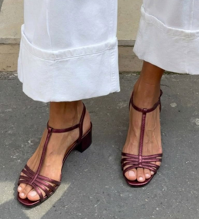 Emily | Low Heel Sandals
