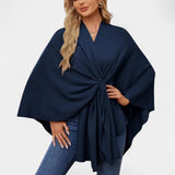Daniela – Elegant Soft Fall Jacket with Bow