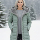 Clair | Fluffy coat lined with fleece