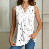 Casual Polka Dot Tank Top