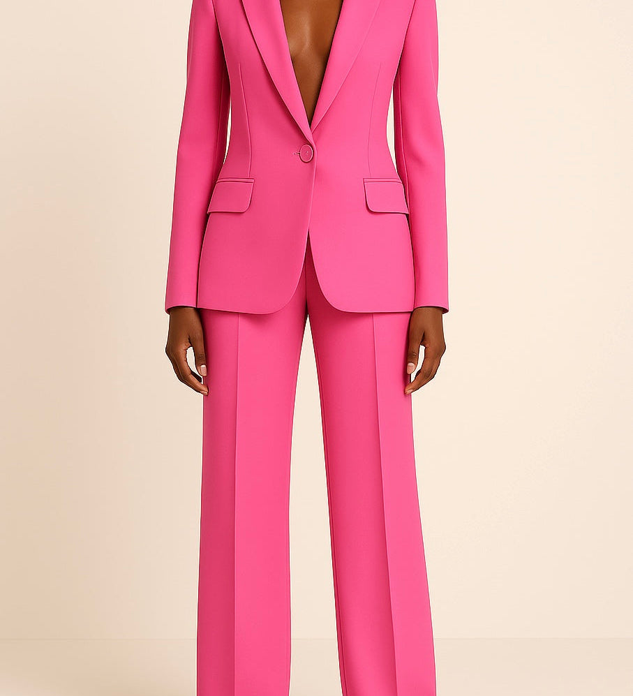 ZOE | CHIC FORMAL SUIT SET WITH TAILORED LONG BLAZER FOR WOMEN