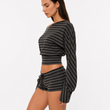 Sunday Stripe Lounge Set