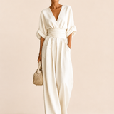 Victoria | Effortless V-Neck Jumpsuit