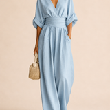 Victoria | Effortless V-Neck Jumpsuit