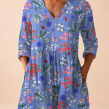 Rosie | Long Blouse with V-Neck