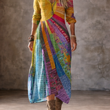 Luna | Boho dress with a summer design