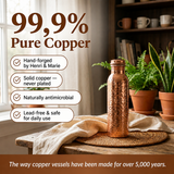 Pure Copper Water Bottle