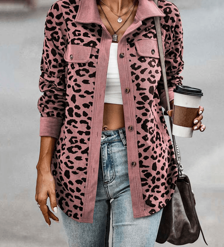 CYNARA | LEOPARD PRINT JACKET